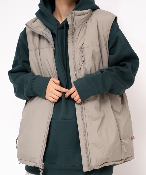 THE BAREFOOT（ベアフット）の「【 B.A.F / ビーエーエフ 】 レベル７ プリマロフト ベスト LEVEL7 PRIMALOFT VEST SUY（ダウンベスト・メンズ・ブラック/グレー・XL/L/M）」の11枚目の写真