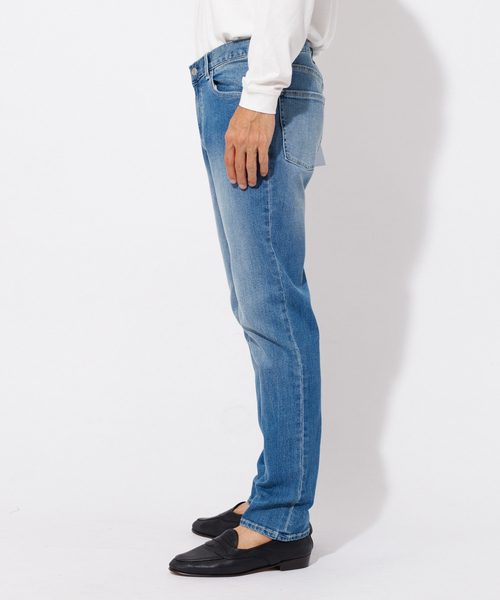 ABAHOUSE GRAY（アバハウスグレイ）の「【セットアップ対応】ストレッチデニム 5ポケット パンツ（デニムパンツ・メンズ・ブルー/ライトブルー/ネイビー・50/48/44/46）」の6枚目の写真