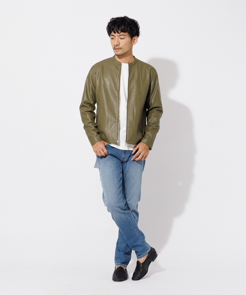 ABAHOUSE GRAY（アバハウスグレイ）の「【セットアップ対応】ストレッチデニム 5ポケット パンツ（デニムパンツ・メンズ・ブルー/ライトブルー/ネイビー・50/48/44/46）」の16枚目の写真