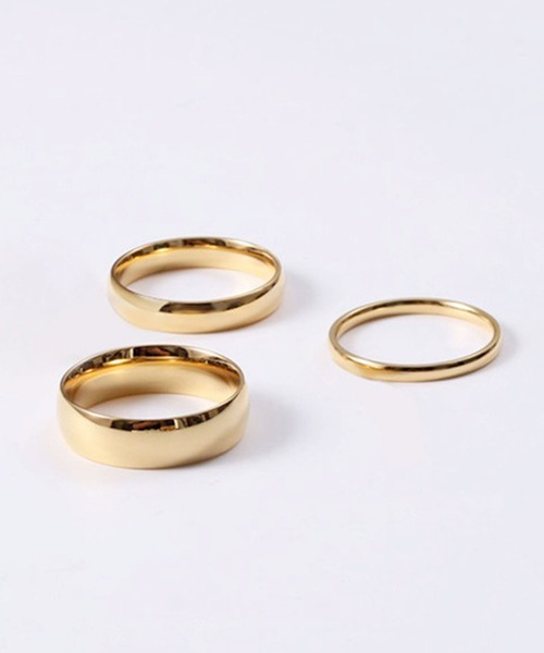 calmila(カルミラ)の「金属アレルギー対応 1mm 3mm 6mmシンプルステンレスリング(リング・レディース・ゴールド系その他3/ゴールド系その他4/シルバー系その他3/ゴールド系その他2/シルバー系その他4/シルバー系その他2・11号/9号/14号)」の10枚目の写真