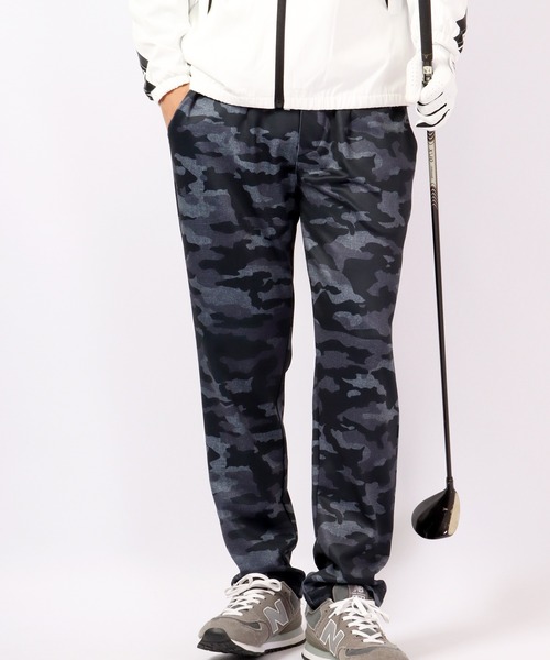 EVOLUTION（エボリューション）の「EVOLUTION GOLF 総柄ストレッチイージースラックス（スラックス・メンズ・グレー/グレー系その他/ブラック/ブラック系その他/ブラック系その他2/ネイビー・L/XL/M）」の3枚目の写真