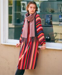 ワンピース(レッド/赤色系・ストライプ柄)ファッション通販 - ZOZOTOWN