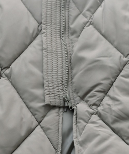 reca（レカ）の「ロング丈ダイヤキルトコート（その他アウター・レディース・ブラック/カーキ/アイボリー・M/L）」の22枚目の写真