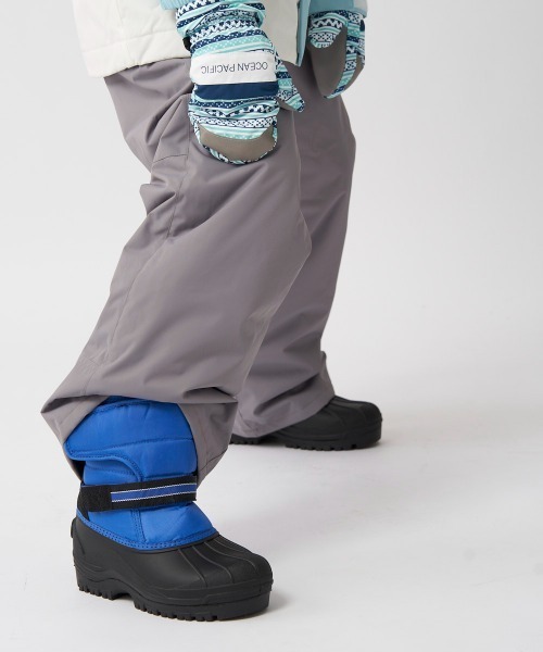 Ocean Pacific（オーシャンパシフィック）の「【OP:オーピー】キッズスノーブーツ　マジックテープ 防寒シューズ　スキー　スノーボード　雪遊び　通園　通学（ブーツ・キッズ・ブルー/ブラウン/パープル/ミント/ブラウン系その他・17/21/20/19/18/15 /16）」の19枚目の写真