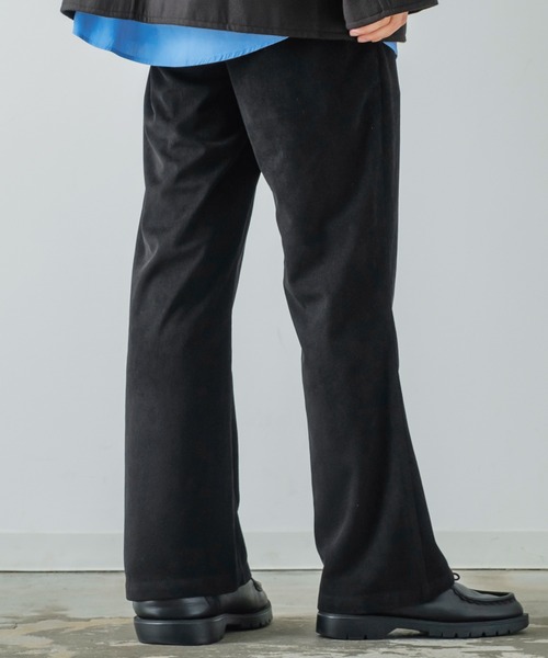 improves（インプローブス）の「【improves】コーデュロイ フレアカット カラーパンツ（スラックス・メンズ・グレイッシュブルー/レンガ/グリーン/イエロー/ブルー/オフホワイト/ブラック・SMALL/MEDIUM/LARGE）」の13枚目の写真