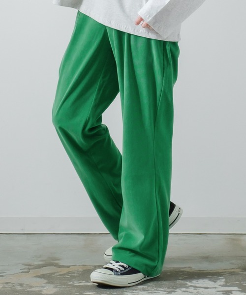 improves（インプローブス）の「【improves】コーデュロイ フレアカット カラーパンツ（スラックス・メンズ・グレイッシュブルー/レンガ/グリーン/イエロー/ブルー/オフホワイト/ブラック・SMALL/MEDIUM/LARGE）」の15枚目の写真