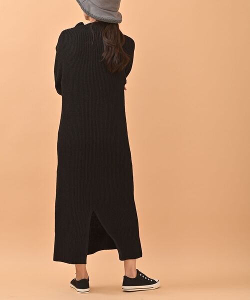 rps（アールピーエス）の「フロントＺＩＰニットワンピース（ワンピース・レディース・ダークグリーン/イエロー系その他/モカ/ブラック・フリー）」の7枚目の写真