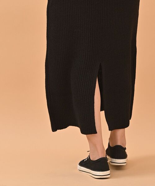 rps（アールピーエス）の「フロントＺＩＰニットワンピース（ワンピース・レディース・ダークグリーン/イエロー系その他/モカ/ブラック・フリー）」の11枚目の写真