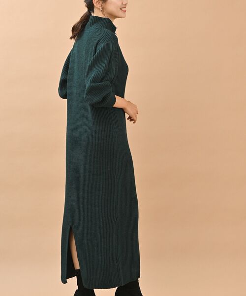 rps（アールピーエス）の「フロントＺＩＰニットワンピース（ワンピース・レディース・ダークグリーン/イエロー系その他/モカ/ブラック・フリー）」の19枚目の写真