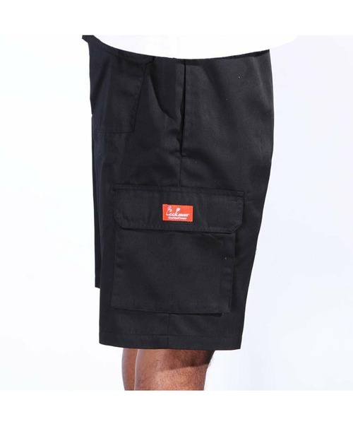 COOKMAN（クックマン）の「COOKMAN CHEF PANTS SHORT CARGO「BLACK」/ BLACK（その他パンツ