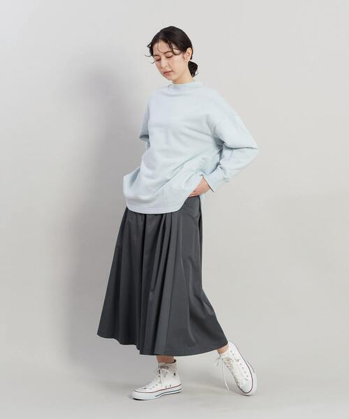 conges payes ADIEU TRISTESSE（コンジェ ペイエ アデュートリステス）の「裏毛プルオーバー（スウェット・レディース・オフホワイト/ブルー・FREE）」の4枚目の写真