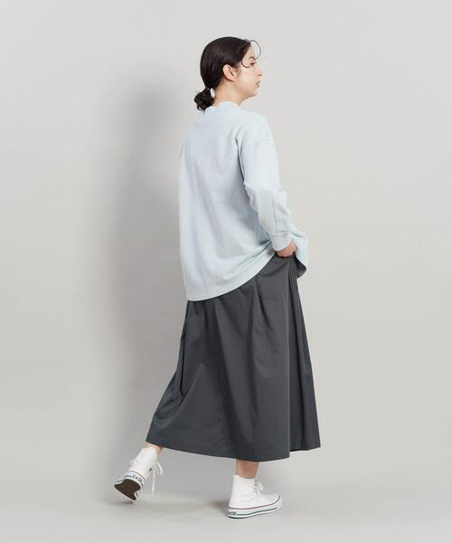 conges payes ADIEU TRISTESSE（コンジェ ペイエ アデュートリステス）の「裏毛プルオーバー（スウェット・レディース・オフホワイト/ブルー・FREE）」の5枚目の写真