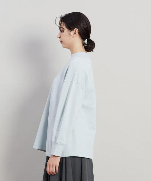 conges payes ADIEU TRISTESSE（コンジェ ペイエ アデュートリステス）の「裏毛プルオーバー（スウェット・レディース・オフホワイト/ブルー・FREE）」の7枚目の写真