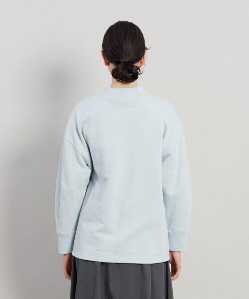 conges payes ADIEU TRISTESSE（コンジェ ペイエ アデュートリステス）の「裏毛プルオーバー（スウェット・レディース・オフホワイト/ブルー・FREE）」の8枚目の写真