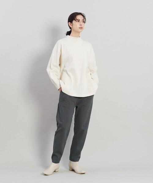 conges payes ADIEU TRISTESSE（コンジェ ペイエ アデュートリステス）の「裏毛プルオーバー（スウェット・レディース・オフホワイト/ブルー・FREE）」の9枚目の写真