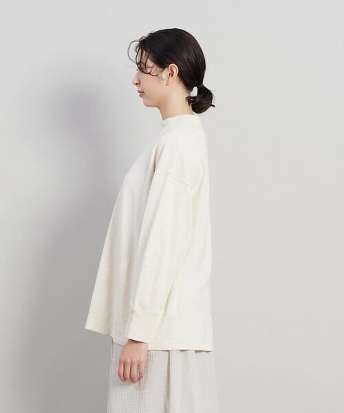 conges payes ADIEU TRISTESSE（コンジェ ペイエ アデュートリステス）の「裏毛プルオーバー（スウェット・レディース・オフホワイト/ブルー・FREE）」の13枚目の写真