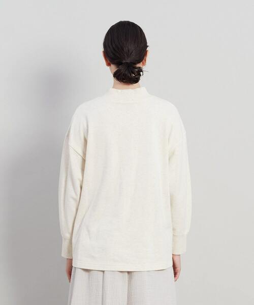 conges payes ADIEU TRISTESSE（コンジェ ペイエ アデュートリステス）の「裏毛プルオーバー（スウェット・レディース・オフホワイト/ブルー・FREE）」の14枚目の写真