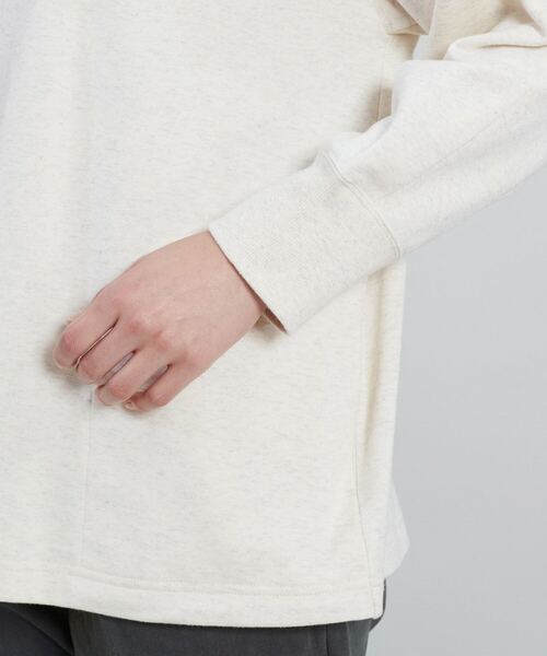 conges payes ADIEU TRISTESSE（コンジェ ペイエ アデュートリステス）の「裏毛プルオーバー（スウェット・レディース・オフホワイト/ブルー・FREE）」の17枚目の写真