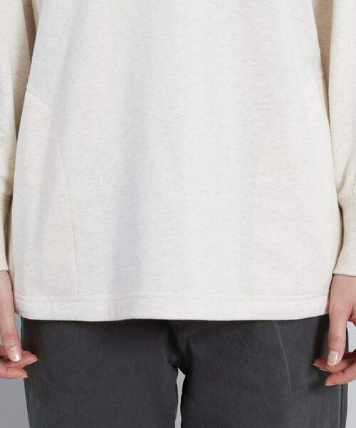 conges payes ADIEU TRISTESSE（コンジェ ペイエ アデュートリステス）の「裏毛プルオーバー（スウェット・レディース・オフホワイト/ブルー・FREE）」の19枚目の写真
