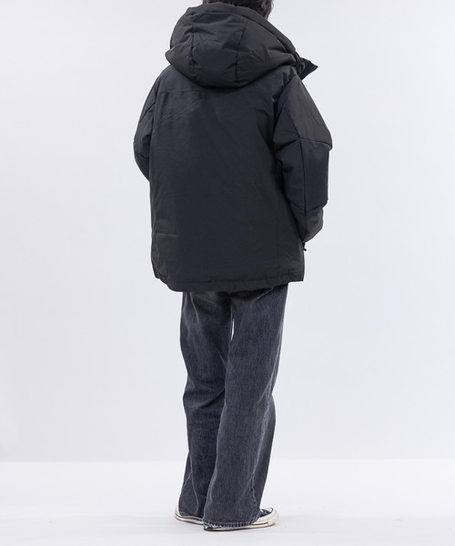 JOHN'S CLOSET（ジョンズクローゼット）の「【13】中綿切替フードジャケット（ダウンジャケット/コート・メンズ・レッド/ホワイト/ブルー系その他/ブラック/チャコールグレー/ベージュ・MEDIUM/LARGE/X-LARGE）」の22枚目の写真