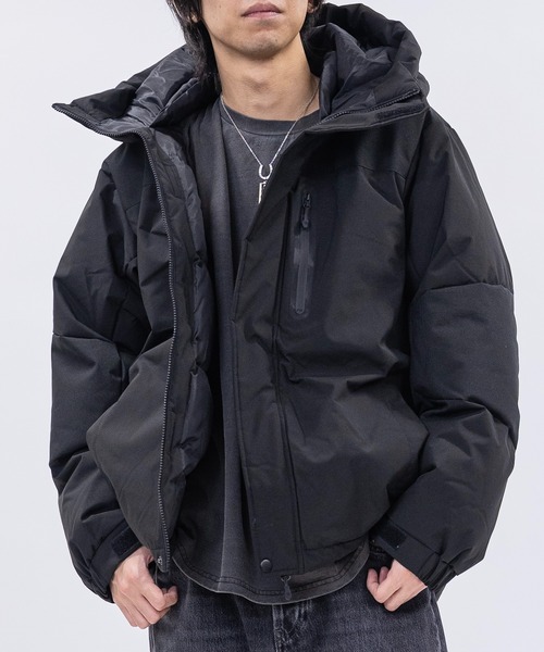 JOHN'S CLOSET（ジョンズクローゼット）の「【13】中綿切替フードジャケット（ダウンジャケット/コート・メンズ・レッド/ホワイト/ブルー系その他/ブラック/チャコールグレー/ベージュ・MEDIUM/LARGE/X-LARGE）」の17枚目の写真