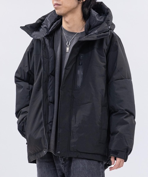 JOHN'S CLOSET（ジョンズクローゼット）の「【13】中綿切替フードジャケット（ダウンジャケット/コート・メンズ・レッド/ホワイト/ブルー系その他/ブラック/チャコールグレー/ベージュ・MEDIUM/LARGE/X-LARGE）」の18枚目の写真