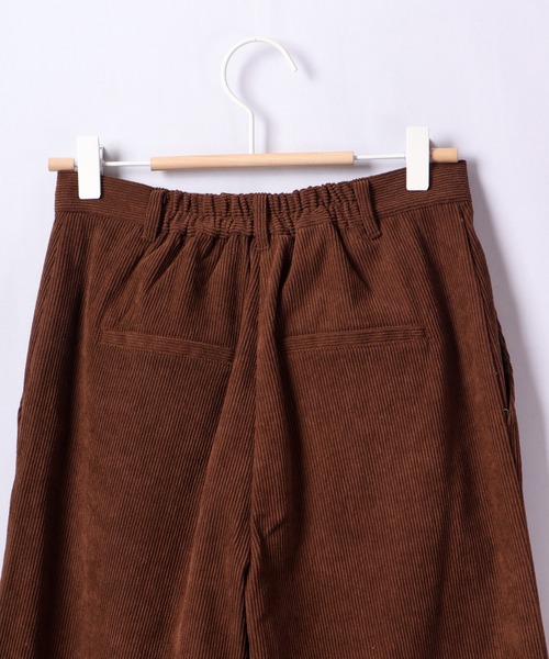 Chiaro（キアロ）の「Chiaro コーデュロイ タックパンツ（その他パンツ・レディース・ブラウン/ベージュ・FREE）」の6枚目の写真