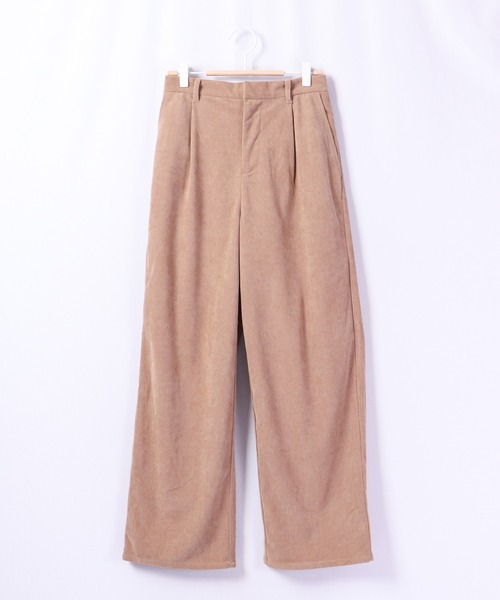 Chiaro（キアロ）の「Chiaro コーデュロイ タックパンツ（その他パンツ・レディース・ブラウン/ベージュ・FREE）」の13枚目の写真