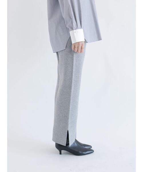 Te chichi（テチチ）の「◎サイドスリットニットパンツ（その他パンツ・レディース・ベージュ/ブラック/グレー・ﾌﾘ-）」の10枚目の写真