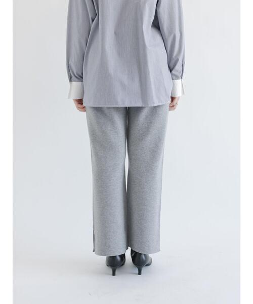 Te chichi（テチチ）の「◎サイドスリットニットパンツ（その他パンツ・レディース・ベージュ/ブラック/グレー・ﾌﾘ-）」の11枚目の写真