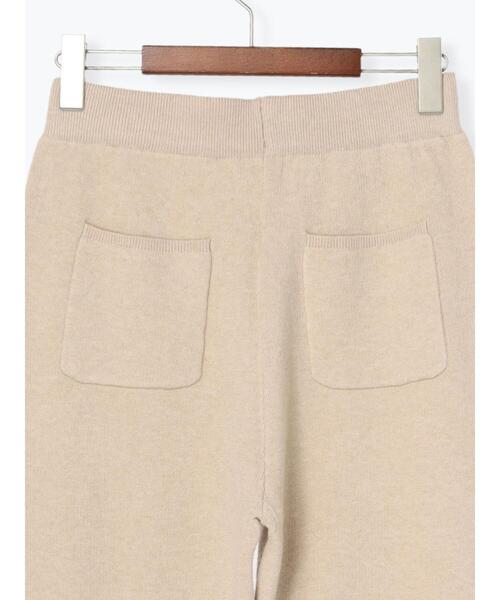 Te chichi（テチチ）の「◎サイドスリットニットパンツ（その他パンツ・レディース・ベージュ/ブラック/グレー・ﾌﾘ-）」の21枚目の写真