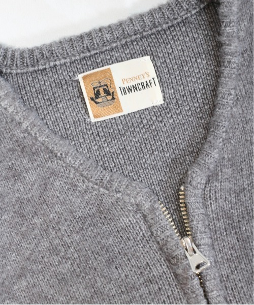 NUMBER (N)INE（ナンバーナイン）の「NUMBER (N)INEナンバーナイン×TOWN CRAFTタウンクラフト ZIP-UP CREW CARDIGANジップアップクルーカーディガンユニセックス（カーディガン/ボレロ・メンズ・マスタード/ブラウン/ブラック/オリーブ/ワイン/グレー・MEDIUM/LARGE）」の19枚目の写真