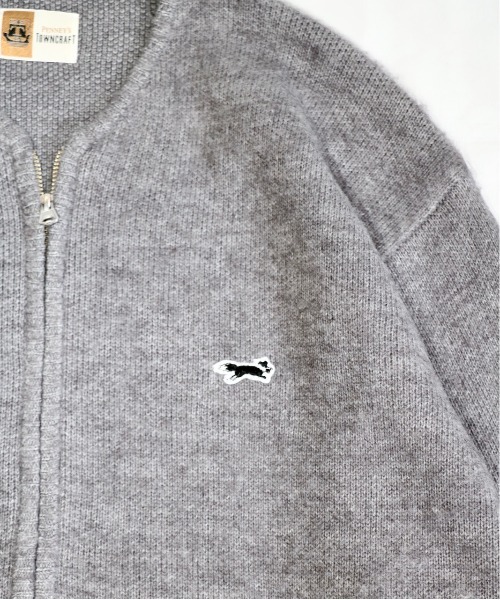 NUMBER (N)INE（ナンバーナイン）の「NUMBER (N)INEナンバーナイン×TOWN CRAFTタウンクラフト ZIP-UP CREW CARDIGANジップアップクルーカーディガンユニセックス（カーディガン/ボレロ・メンズ・マスタード/ブラウン/ブラック/オリーブ/ワイン/グレー・MEDIUM/LARGE）」の20枚目の写真