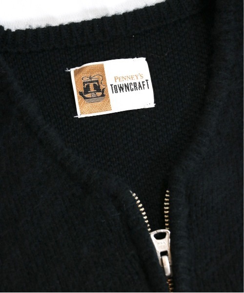 NUMBER (N)INE（ナンバーナイン）の「NUMBER (N)INEナンバーナイン×TOWN CRAFTタウンクラフト ZIP-UP CREW CARDIGANジップアップクルーカーディガンユニセックス（カーディガン/ボレロ・メンズ・マスタード/ブラウン/ブラック/オリーブ/ワイン/グレー・MEDIUM/LARGE）」の8枚目の写真