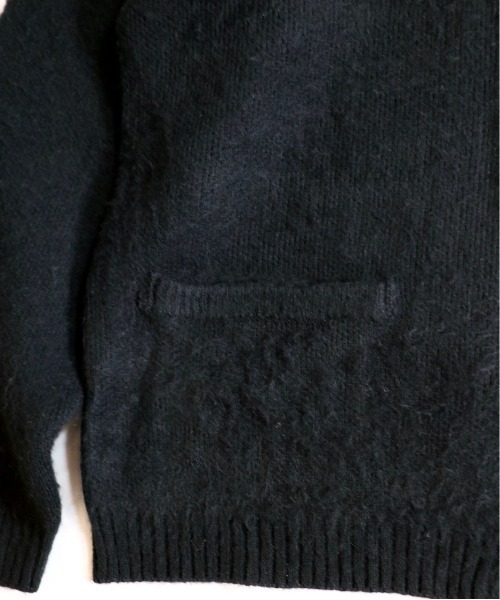 NUMBER (N)INE（ナンバーナイン）の「NUMBER (N)INEナンバーナイン×TOWN CRAFTタウンクラフト ZIP-UP CREW CARDIGANジップアップクルーカーディガンユニセックス（カーディガン/ボレロ・メンズ・マスタード/ブラウン/ブラック/オリーブ/ワイン/グレー・MEDIUM/LARGE）」の11枚目の写真