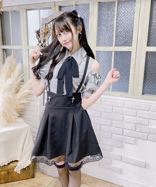 MA*RS（アメーバーマーズ）の「クロスバックリボンスカート（スカート