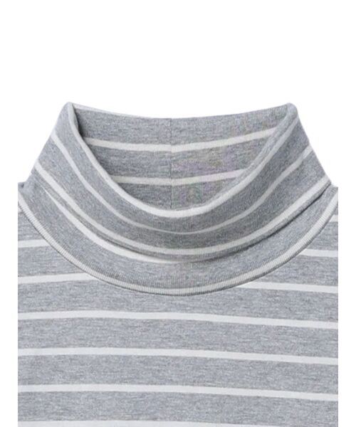 AMERICAN HOLIC(アメリカンホリック)の「タートルボーダーカットプルオーバー③(Tシャツ/カットソー・レディース・グレー系その他/グレー系その他4・M/L)」の21枚目の写真
