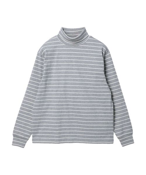 AMERICAN HOLIC(アメリカンホリック)の「タートルボーダーカットプルオーバー③(Tシャツ/カットソー・レディース・グレー系その他/グレー系その他4・M/L)」の8枚目の写真