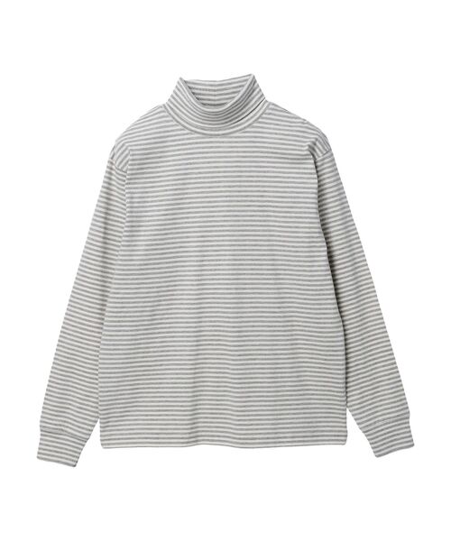 AMERICAN HOLIC(アメリカンホリック)の「タートルボーダーカットプルオーバー③(Tシャツ/カットソー・レディース・グレー系その他/グレー系その他4・M/L)」の9枚目の写真