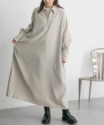 KBF | ZIPオーバーワンピース(ワンピース)