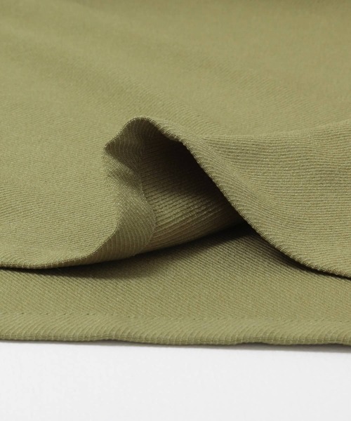 KBF（ケイビーエフ）の「ZIPオーバーワンピース（ワンピース・レディース・ブラック/グレー系その他/オリーブ・ONE）」の4枚目の写真