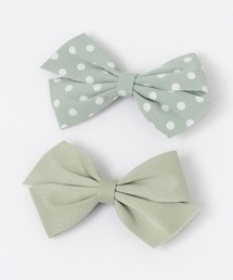 GLOBAL WORK | 2SETリボンクリップ/185897(その他ヘアアクセサリー)