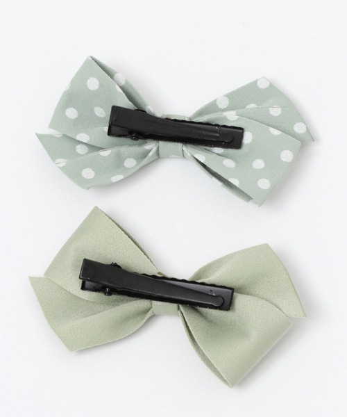 GLOBAL WORK（グローバルワーク）の「2SETリボンクリップ/185897（その他ヘアアクセサリー・キッズ・ミント/スカイブルー・FREE）」の3枚目の写真