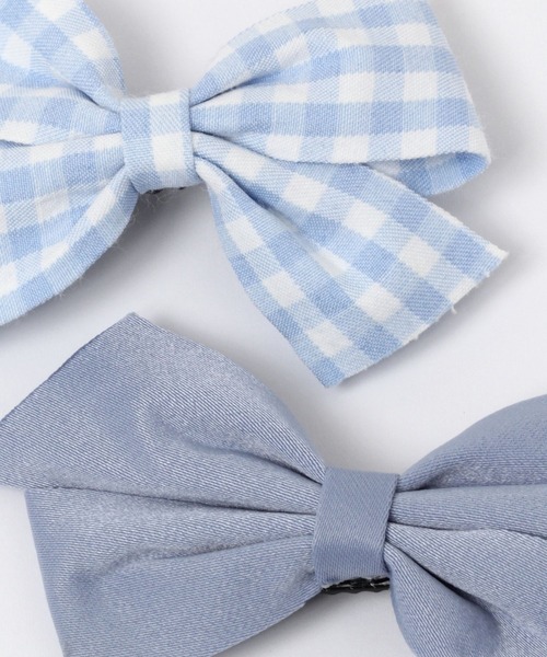 GLOBAL WORK（グローバルワーク）の「2SETリボンクリップ/185897（その他ヘアアクセサリー・キッズ・ミント/スカイブルー・FREE）」の5枚目の写真