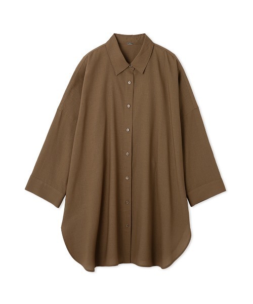 超美品2020SS ミラオーウェン コットンロングシャツ 楽天市場】ロングシャツ（ブランドミラオーウェン）（レディース