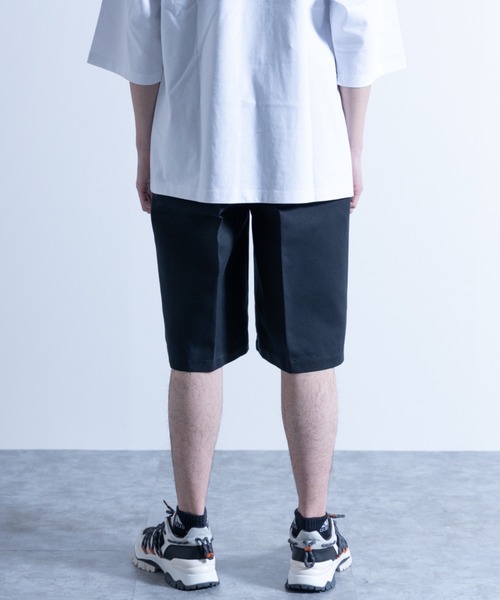 NYLAUS（ナイラス）の「ヘビーツイル イージー バギーハーフパンツ スケーターパンツ（チノパンツ・メンズ・ブラック/ベージュ/オレンジ/グリーン・M/L/LL）」の6枚目の写真