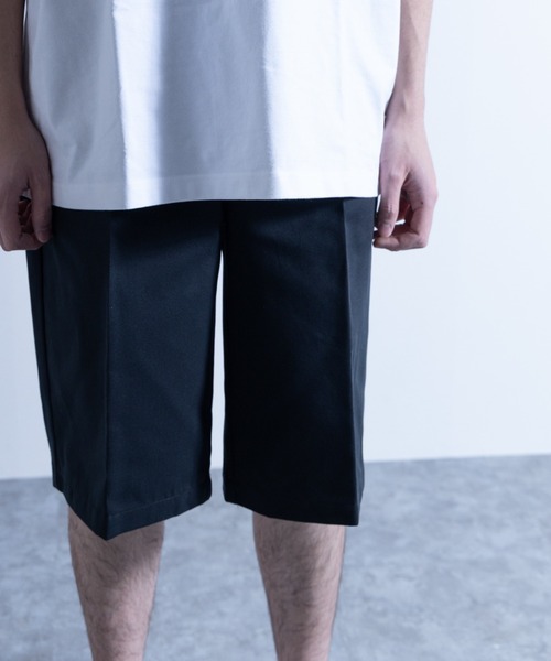 NYLAUS（ナイラス）の「ヘビーツイル イージー バギーハーフパンツ スケーターパンツ（チノパンツ・メンズ・ブラック/ベージュ/オレンジ/グリーン・M/L/LL）」の7枚目の写真