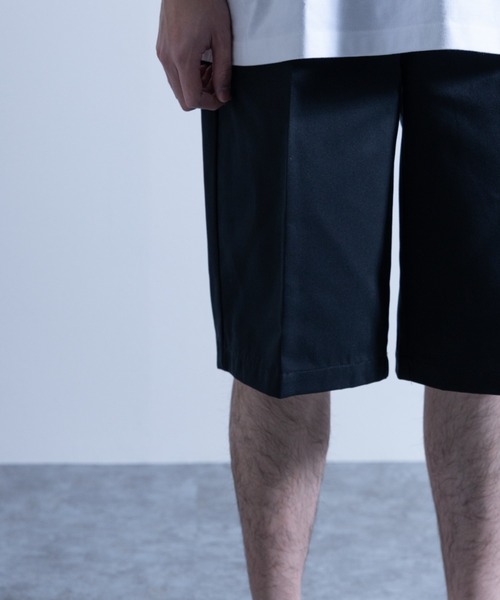 NYLAUS（ナイラス）の「ヘビーツイル イージー バギーハーフパンツ スケーターパンツ（チノパンツ・メンズ・ブラック/ベージュ/オレンジ/グリーン・M/L/LL）」の8枚目の写真