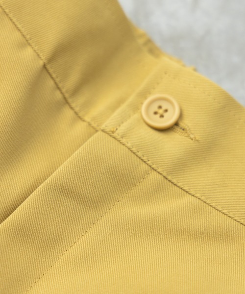 NYLAUS（ナイラス）の「ヘビーツイル イージー バギーハーフパンツ スケーターパンツ（チノパンツ・メンズ・ブラック/ベージュ/オレンジ/グリーン・M/L/LL）」の13枚目の写真