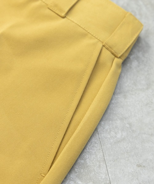 NYLAUS（ナイラス）の「ヘビーツイル イージー バギーハーフパンツ スケーターパンツ（チノパンツ・メンズ・ブラック/ベージュ/オレンジ/グリーン・M/L/LL）」の15枚目の写真